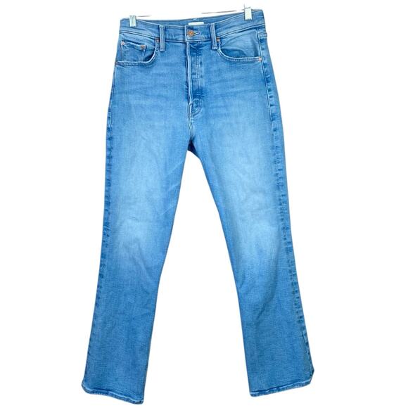 MOTHER The Tripper Ankle Jeans In Cat Daddy Size 29 Light Wash - Picture 2 of 11